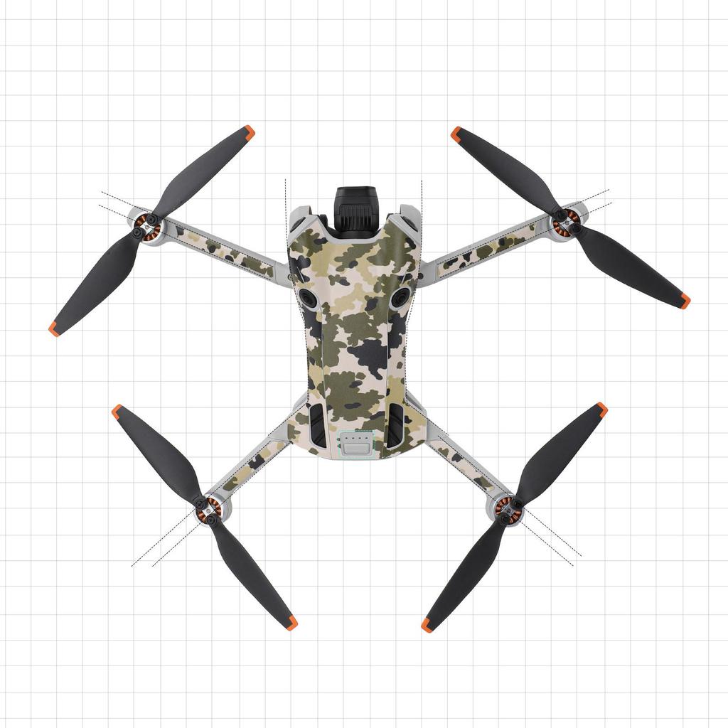 Sunnylife Mini 4 Pro Arm & Body Protective Stickers for RC 2 Controller