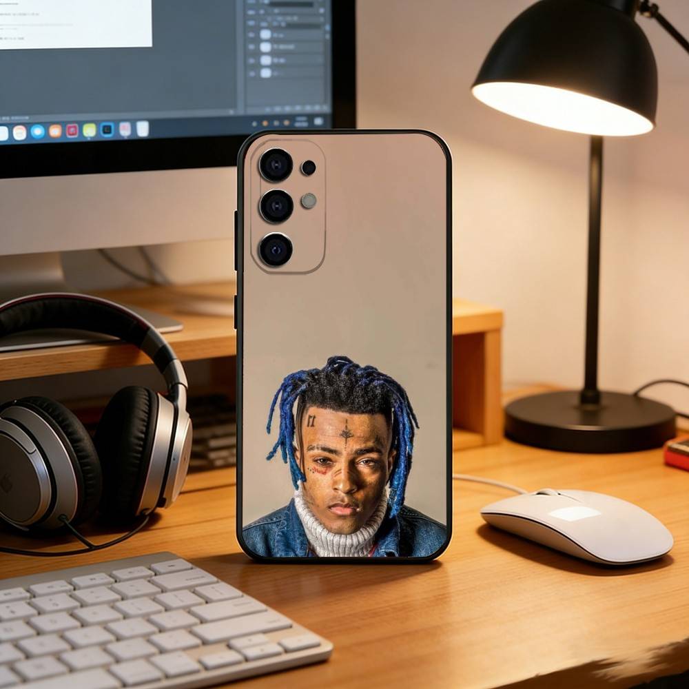 Rapper X-XXXTentacionS Phone Case Black Silicone Soft For Samsung S25,S24,S21,S22,S23,S30,Ultra,S20,Plus,Fe,Lite