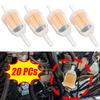 1/20PCs Universal Motorcycle Car Gas Fuel Oil Filters Fuel Delivery Tool Scooter Inner Oil Filter ATV Fuel Filter Accessories