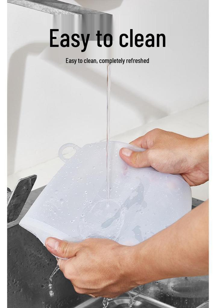 Silicone Microwave Steam Sterilization Bag for Baby Bottles, Pumps & Pacifiers