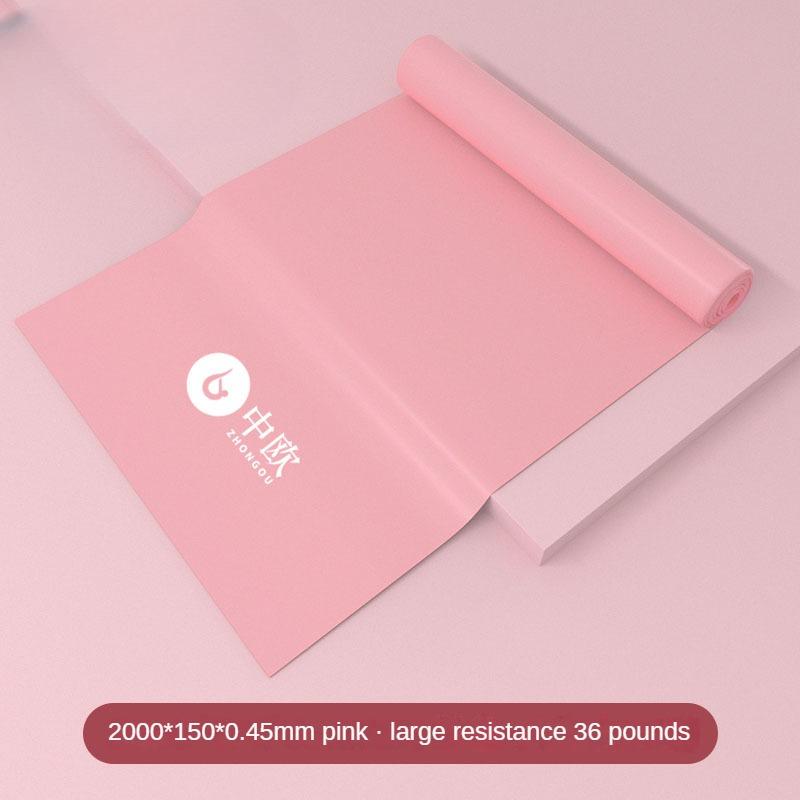 

Натяжная лента для йоги, эластичная лента из ТПЭ, растягивающаяся веревка, мужская лента для фитнеса, йога, 2 мил, силовой лист