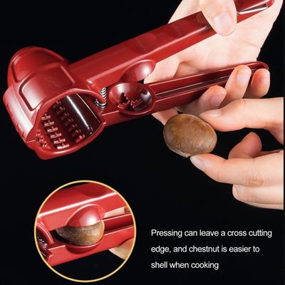 Nut Opener Space-saving Multipurpose Heavy Duty Convenient Handle Locking Walnut Cracker Kitchen Gadget