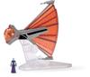 Star Wars Micro Galaxy Ginivex-class Starfighter 3-inch/Light Armor Class Series 1 Orange SWJ0005