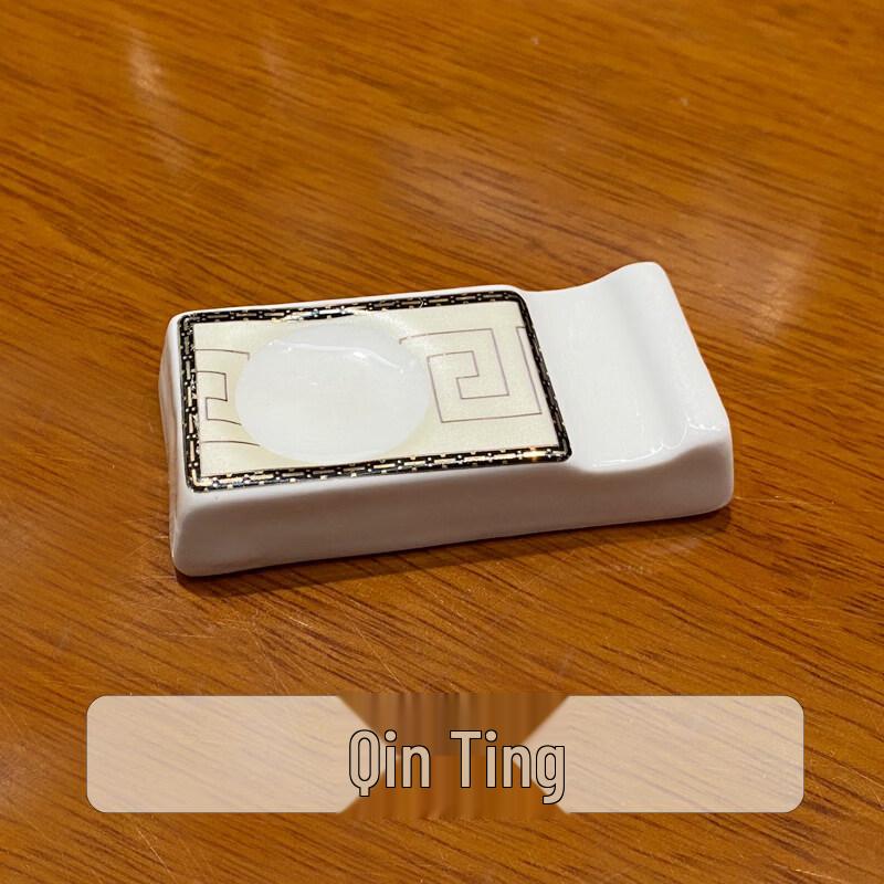 Sweet & Elegant Ceramic Dual-Use Chopstick Rests (10-Pack)