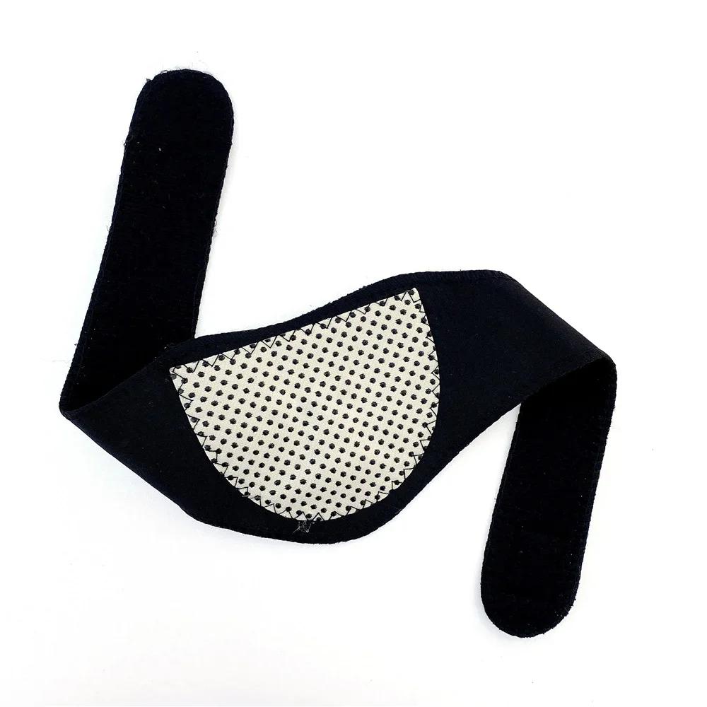 

Шейный пояс Турмалиновый самонагревающийся магнитный терапевтический пояс для шеи Обезболивание шейного позвонка Защита Здравоохранение чёрный