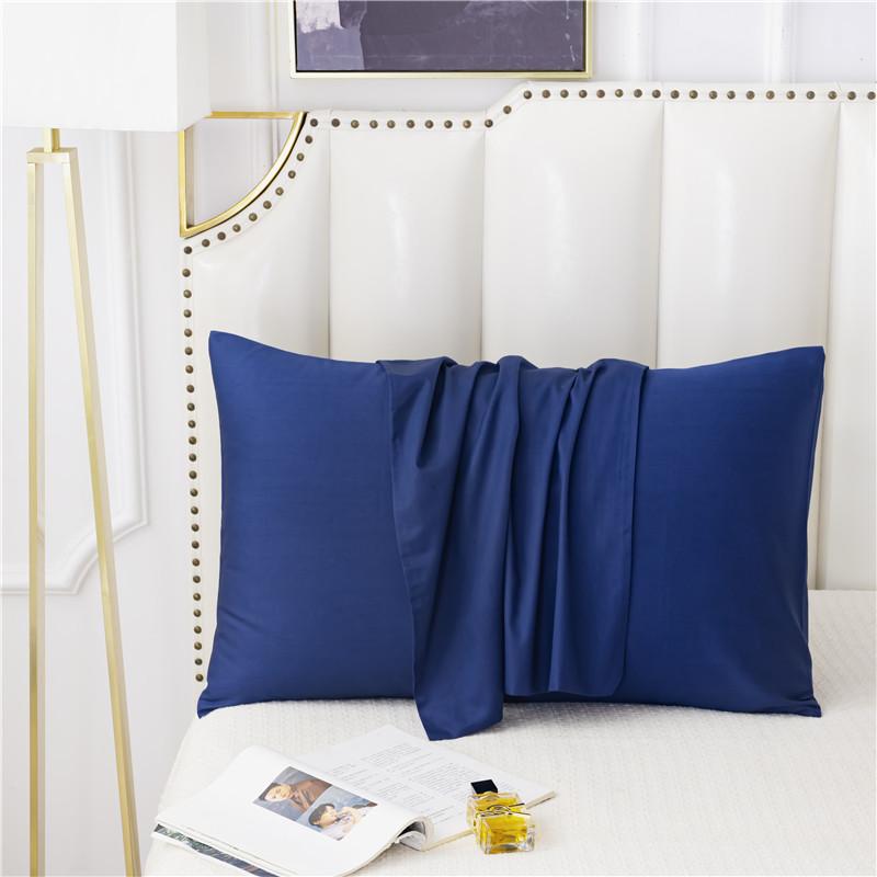 Pure Cotton Pillowcase High-Quality Envelope Pillowcover Solid Color Bedding Pillow Case 40x60 50x90 Sleep Pillow Cover