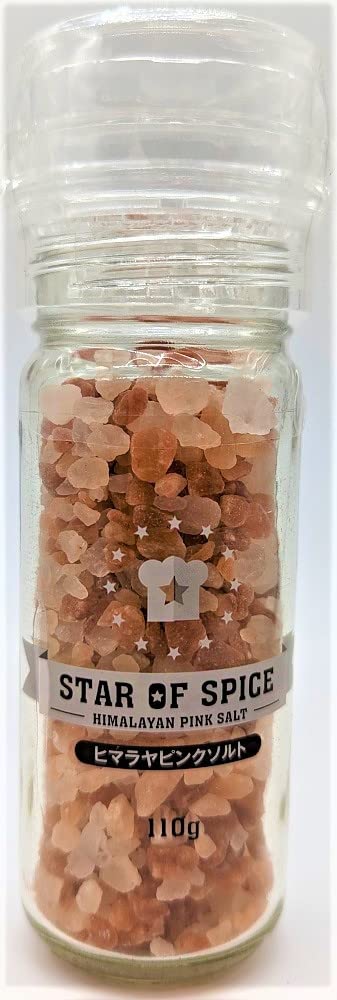 

Гималайская розовая соль 110 г Натуральная соль с мельницей Характеризуется сладковатым и мягким вкусом, идеально подходит для блюд из стейка и рыбы Добывается из природной каменной соли