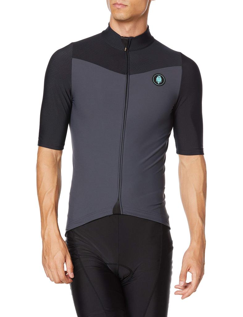 Pearl Izumi MURATA 4000 Short Sleeve Cycling EU Size S To Japanese Size Men's Jersey, Black, (equivalent S)