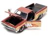 Jada TOYS 1/24 Scale Looney Tunes Chevrolet El Camino 1967 with Tasmanian Devil Figure 35130