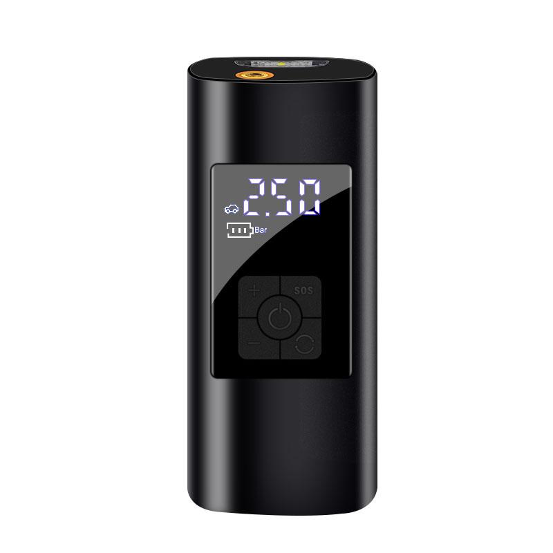 1Pcs Car Tire Inflator Smart Digital Inflatable Pump Emblem Accessories For Skoda SCALA Superb Octavia 2 3 A4 A5 Fabia Kamiq Kapoq Kodiaq Rapid