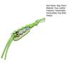 Pea Shell Bag Charm Cute Pea Beads Pendant Handmade Keychain Charm Accessory for Backpack Phone Handbag Decoration