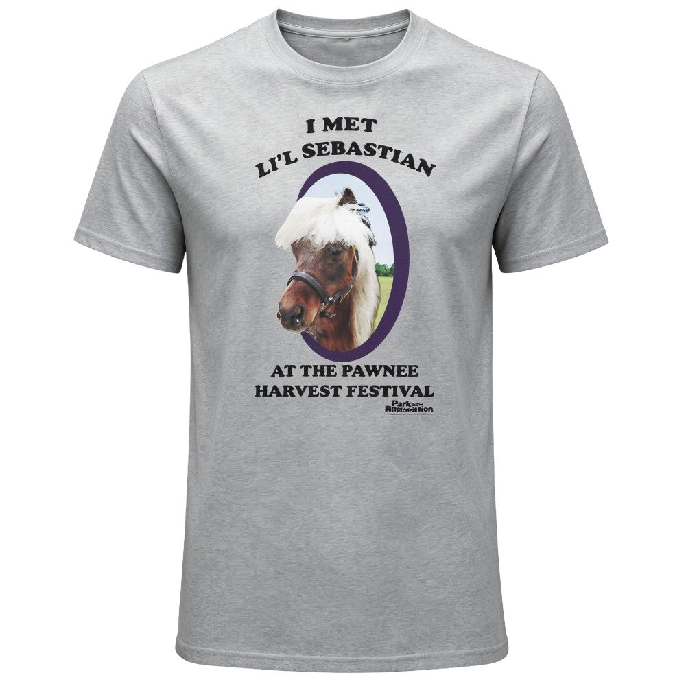 Parks and Recreation Li'l Sebastian Pawnee Harvest Festival Graphic man's T-Shirt