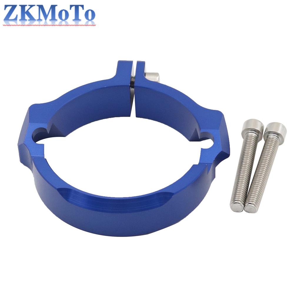 Motorcycle Exhaust Tip Muffler Pipe Clamp Flanges Protector Cover For KTM 250 300 EXC XC XCW XC-W Six Days XC-W TPI 2017 - 2024