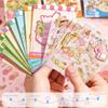 3Pcs Visual Stacking Miniature Landscape Sticker Collection DIY Cabin Scene Sticker  Children Gift