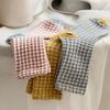 5 Pairs Knit Pattern Crew Socks Mid Calf Comfortable Daily Socks Cotton Socks  Daily Casual