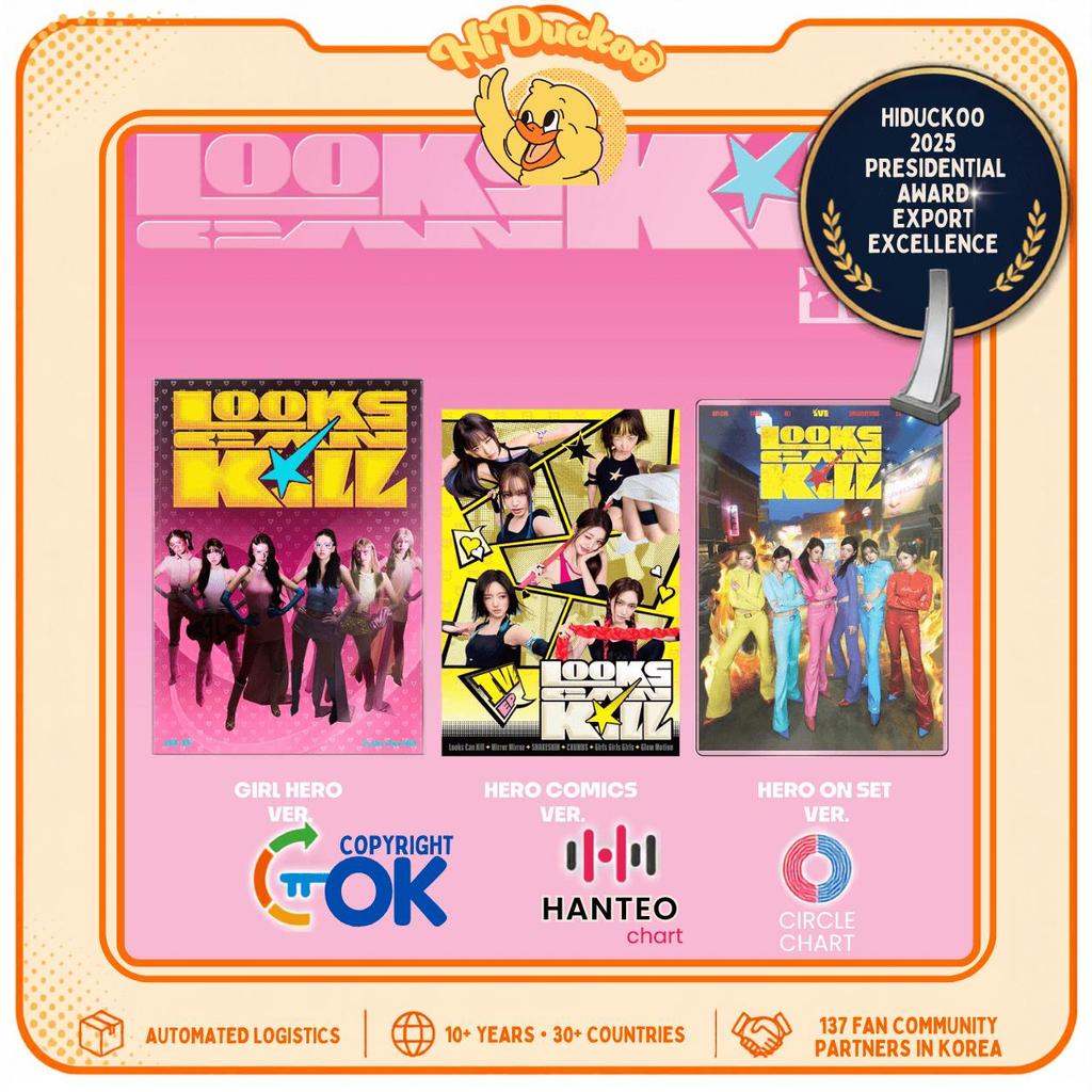 [PRE-ORDER] IVE (EP Album) - Looks Can Kill (LOVED IVE Ver. (Limited Edition))
