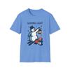 Unisex Softstyle T-Shirt Mens Womens Tees Top Snowman Lantern Christmas Presents Snow Winter Holiday