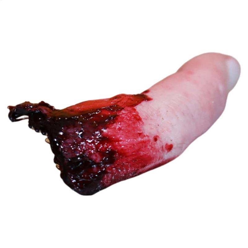 Fake Severed Finger Halloween Horror Prop Severed Finger Pillar Horror Decoration Festival party supplies