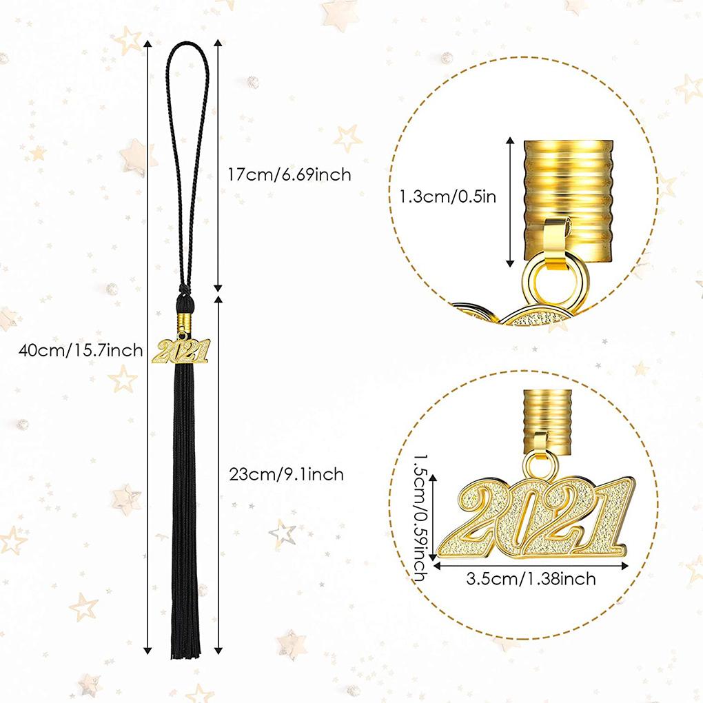 Tassel Decoration Hanging Date Drop Tassel Pendant Graduation Cap Drop Prop 2021