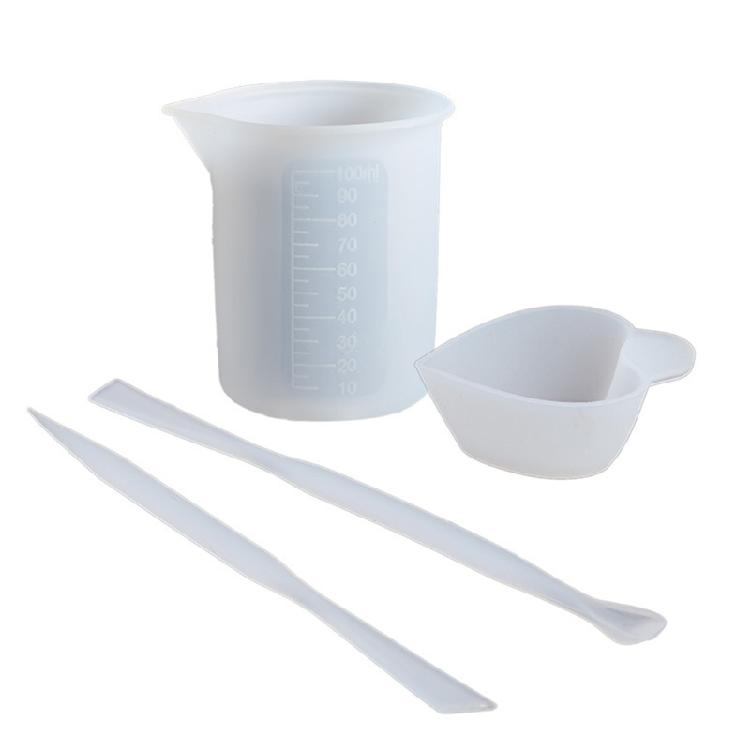 

Stir Stick Stirring Rods Epoxy Liquid Mixing Rods Silicone Cup Mixed Measure Cup