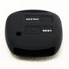 Silicone cover for keyless entry Black Vitz Estima Corolla Passo bB Auris Kluger Move Mira Tanto Hijet Atrai Mira Gino Boon for a perfect smooth