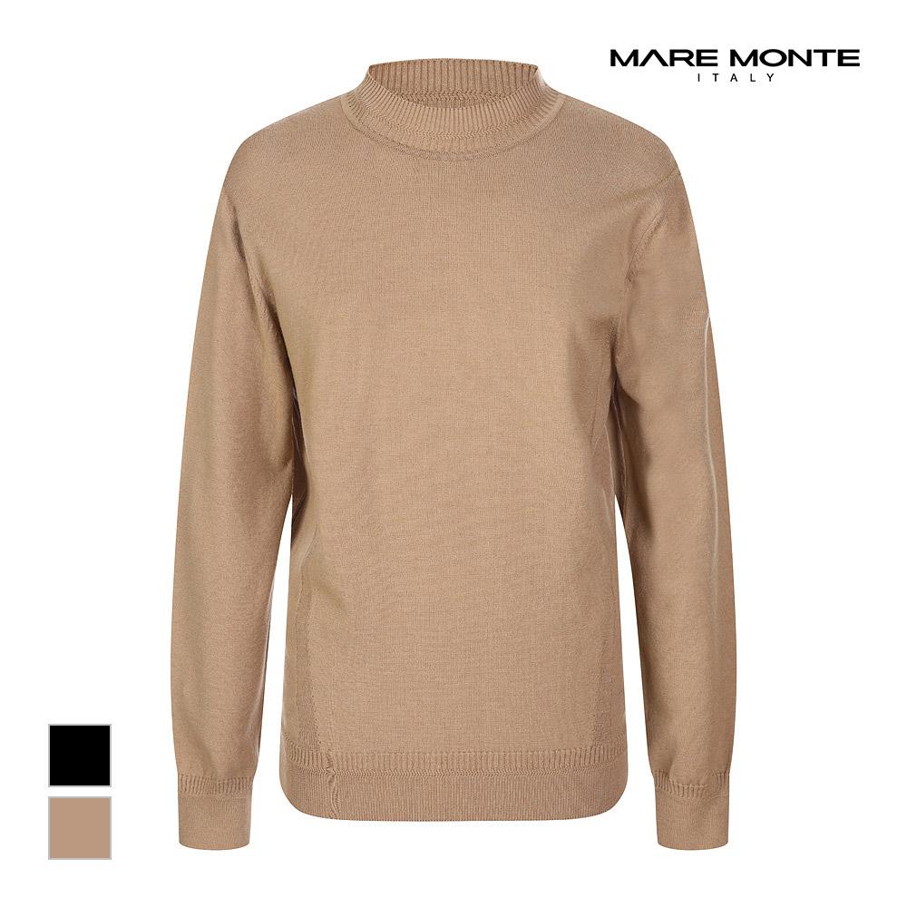 MAREMONTE Simple Mock Neck Knit_M23Omkt72P0