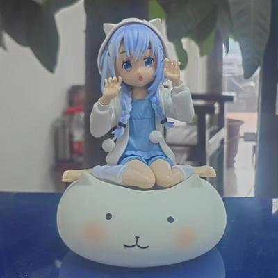 Is The Order A Rabbit Kafuu Chino Anime Action Figure Συλλογή κοριτσιών Kawaii Doll Desktop Χριστουγεννιάτικο δώρο παιδικό παιχνίδι