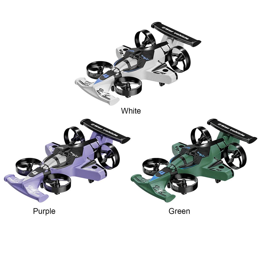 2-in-1 Land Air RC Quadcopter & Drift Car with 360 Rotation & Headless Mode Electric Aircraft Birthday Xmas Gifts for Kids