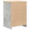 Garage Storage Cabinet Gray Concrete 60X51X85 Cm