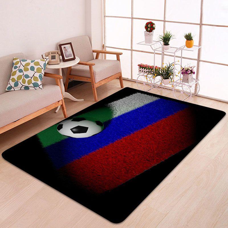 Luxurious Flannel Area Rug 2018 Football Rug Perfect For Boys Game Play Mats In Living Room