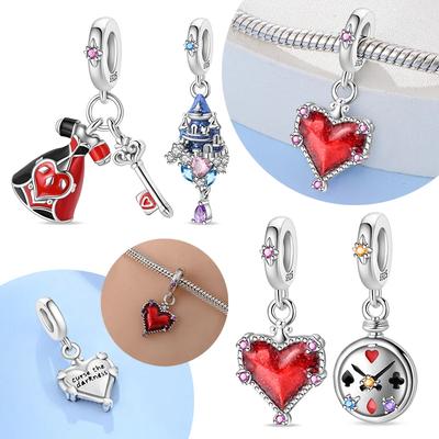 Copper Colors Fairy Tale World Series Pendant Diy Evil Queen Charms Beads Fit Original Bracelet Diy Fine Jewelry Gift For Women