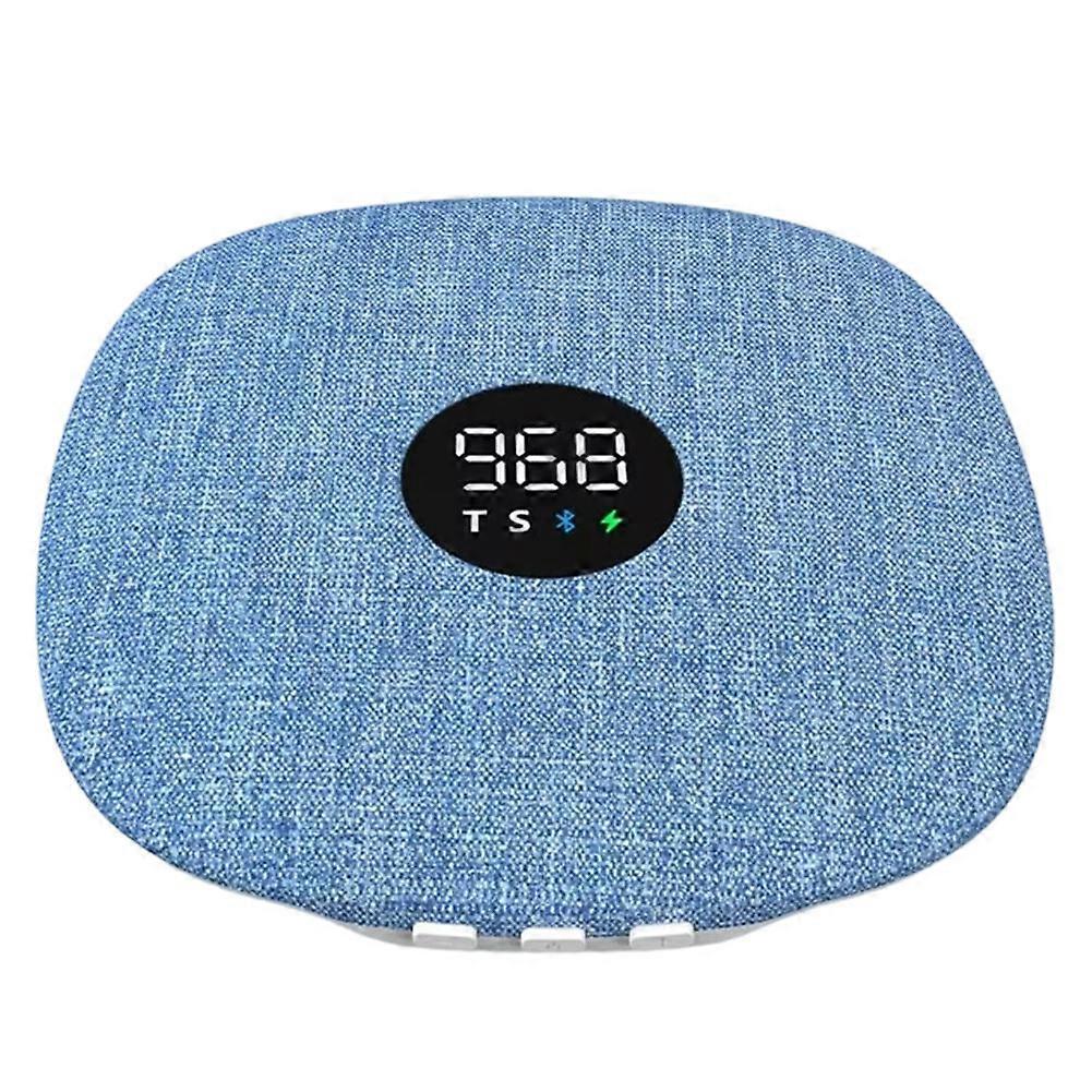 Under Pillow Bone Conduction Bluetooth Speaker Hifi Stereo White Noise Sleep Aid TF Card Music Player Timed Shutdown A