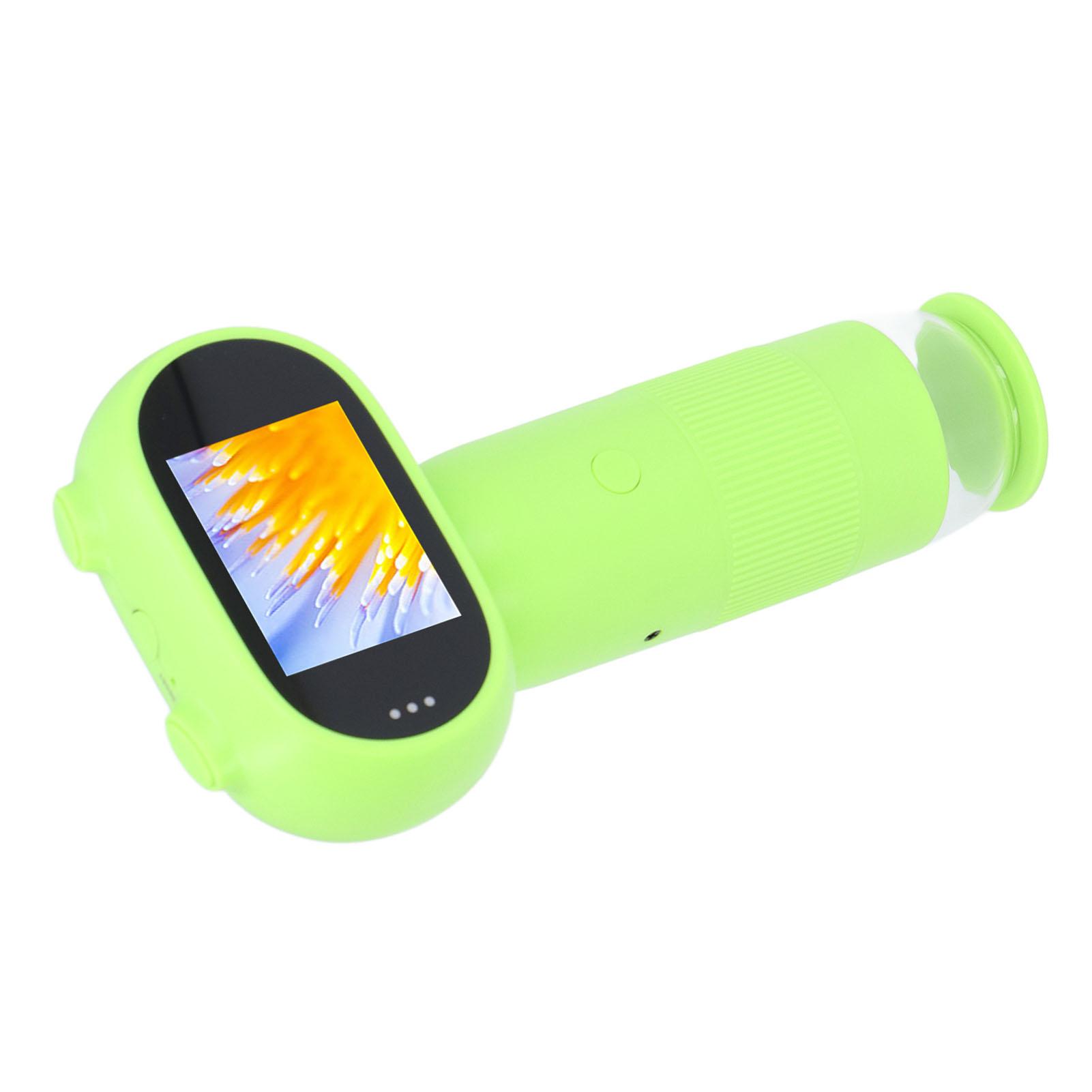 

Ручной микроскоп с экраном 2 дюйма, USB-электронное увеличительное стекло с 8 светодиодами для наблюдения за монетами