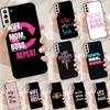 Wife Mom Boss Quotes Funda Case For Samsung Galaxy S25 Ultra S9 S10 S20 S22 Plus S21 FE S23 S24 Ultra Phone Cover
