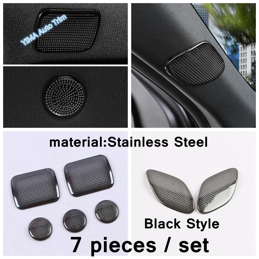 Interior Window A Pillar Post / Car Roof Stereo Loudspeaker Tweeter Cover Trim Accessories For Cadillac CT5 CT5-V  -