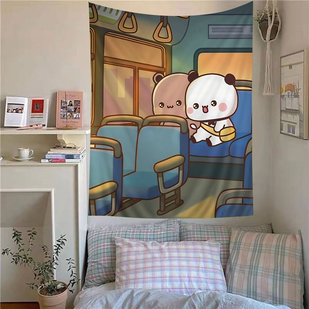 BuBu Und DuDu Anime Wandteppich Für Wohnzimmer Haus Studentenwohnheim Dekor Hausdekor