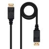 Nanocable DisplayPort Male To DisplayPort Male Cable 1m - Black-10.15.2301