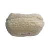 Lamb Hair Cosmetic Bag Plush Storage Bag Cute Stationery Bag Large Capacity Stationery Cosmetic Storage Bag