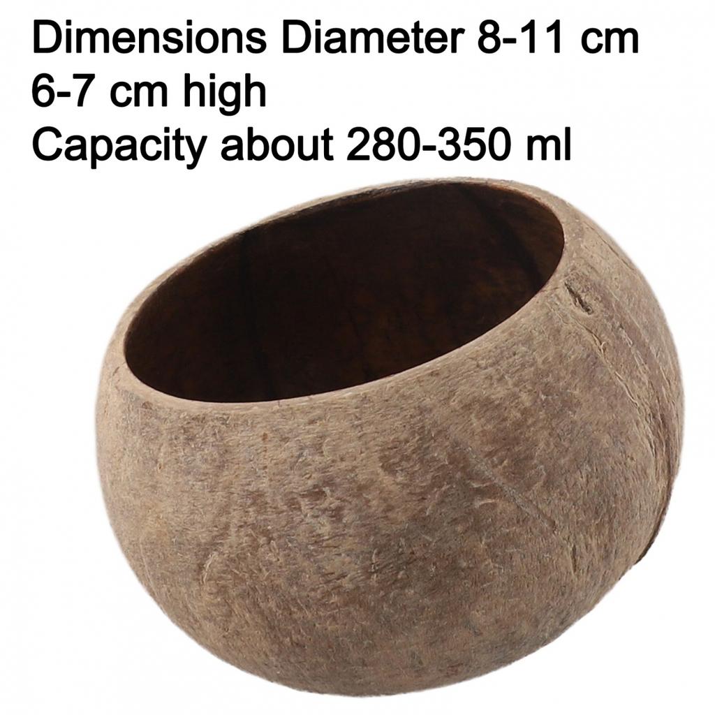 Coconut Bowl Candle Handmade Coconut Shell Candle Natural Soy Wax Candle