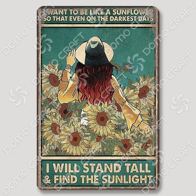 Vintage Cats Gardening Metal Tin Sign  xcm Wall Decor for Cafe Farmhouse Backgarden  Perfect for Home Decor  Gifts
