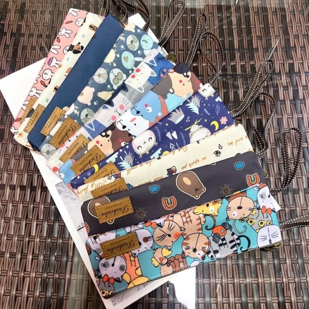 Zipper Closure Tableware Pouch Oxford Pen Bag New Paint Brush Bag Outdoor Travel