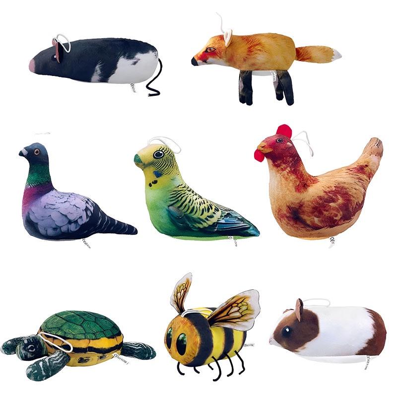 Realistisches Plüschtier Grenzüberschreitende Simulation Taube Huhn Vogel Stofftier