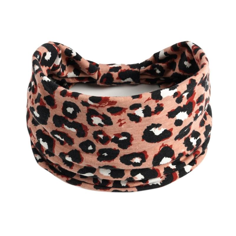 Haarschmuck Retro Haarband Dicke Breite Stirnbänder Turban Workout Bedrucktes Stirnband Kopfwickel für Damen Yoga Sport Haarband