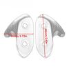 Mirror Block Off Base Plates Fit for Yamaha R1 2015- Mirror Hole Cover Plug Decorative Cap Mirror Driven Eliminators Black