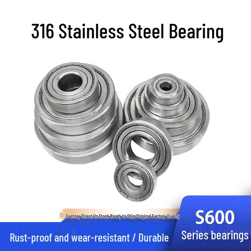 

316L Stainless Steel Deep Groove Ball Bearing S6302ZZ