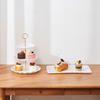 ZISIZ 3-Tier Wave Dessert & Cake Stand