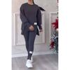 Casual Womens Long Sleeve Hoodie And Leggings Set With 3d Pattern For Summer Daily Wear