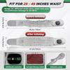 Spinal Lumbar Inflatable Back Brace Red Light Heating and Massage Therapy Belt Low Back Pain Relief Decompression Back Belt