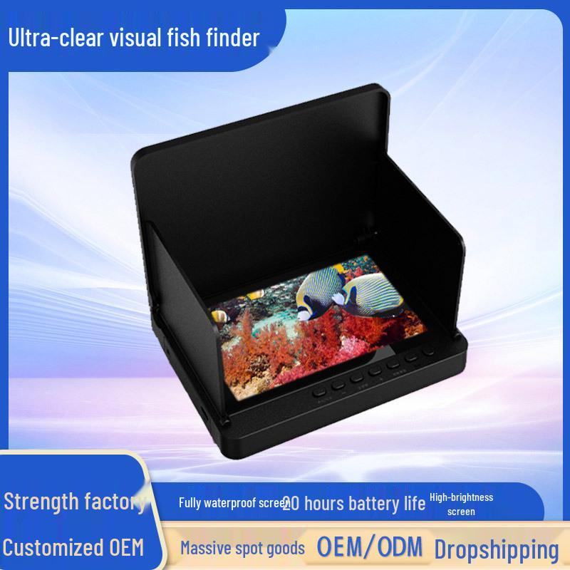 Ultra HD Fish Finder with Night Vision and High-Brightness Display