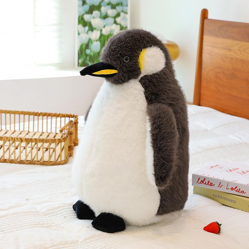 Adorable Realistic Penguin Plush Toy For Kids Soft Stuffed Animal Ideal Birthday Gift